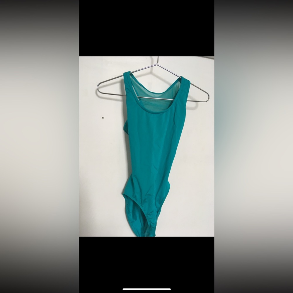Mariia teal mesh crossback